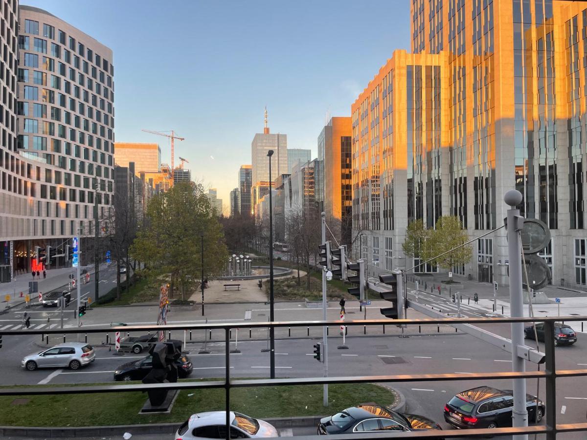 Apartment In Heart Of Brussel City With Balcony View 외부 사진